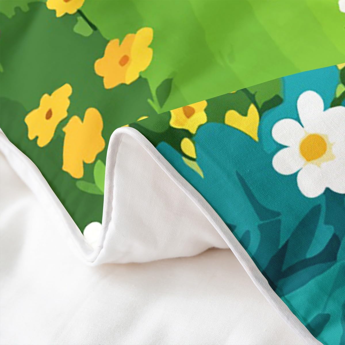 Homewish Camper King pościel szczęśliwy kemping bawełna poszewka na kołdrę zestaw leśny kemping poszewka na kołdrę dla dzieci chłopców dziewcząt, zestawy łóżek na ognisko