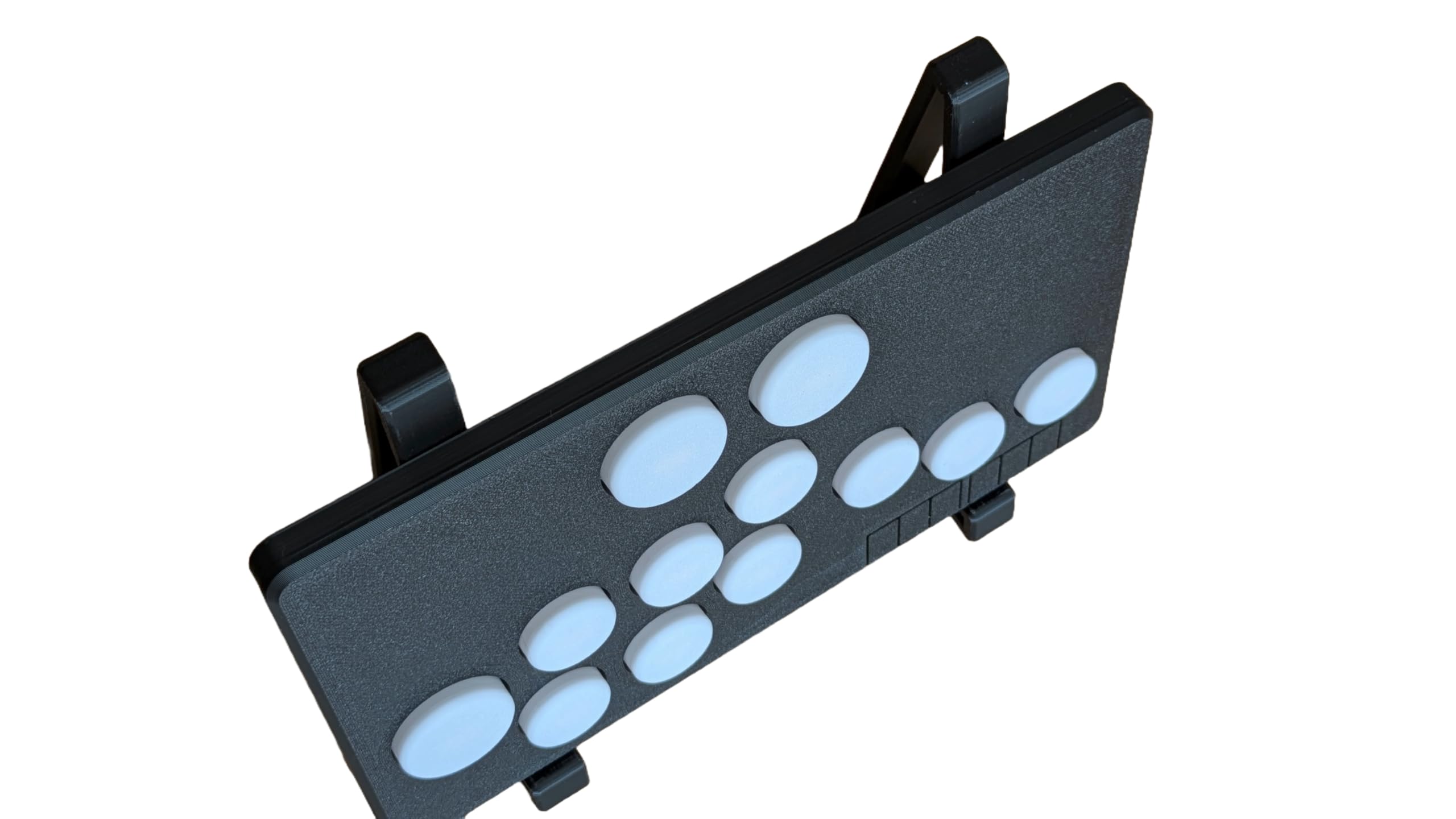 w1spArcade w1spBox Reflex Kontroler Leverless do Bijatyk, Ręcznie Robiony Arcade Stick All-Button do Gier na PC i Konsole
