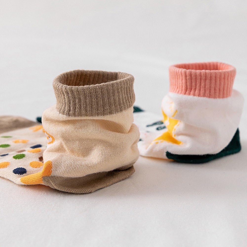 5 par wiosennych skarpet z pięcioma skarpetami w stylu kreskówkowym, oddychające, bawełna Kawaii, z podzielonymi palcami i mundurami, styl Harajuku