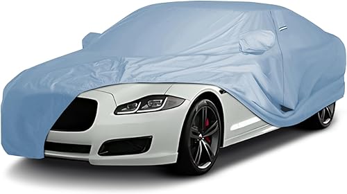 Miniatura 22 de iCarCover Funda de coche prémium para Jaguar XJ8 1998-2009, resistente, impermeable, para todo tipo de clima, ajuste personalizado, para interiores