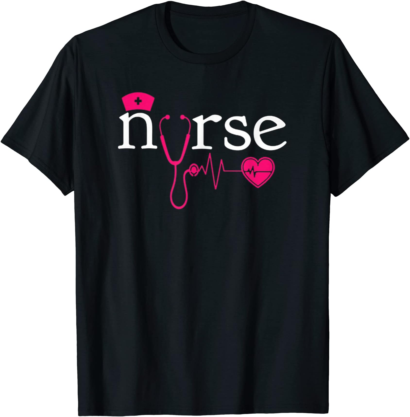 Nurse Scrub Capes Heartbeat - Nurse Life GiftNurse Scrub Capes Heartbeat - Nurse Life Best Nurse Funny T-Shirt