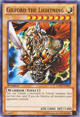 YU-GI-OH! - Gilford The Lightning (LCJW-EN041) - Colección legendaria 4: Joey's World - 1ª edición - Común