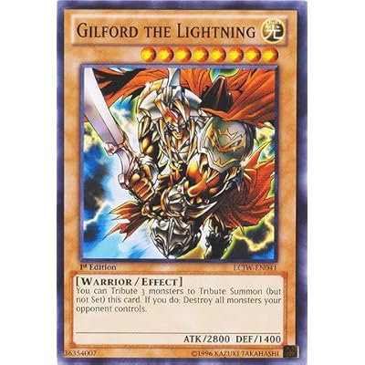 YU-GI-OH! - Gilford The Lightning LCJW-EN041 - Nepal | Ubuy