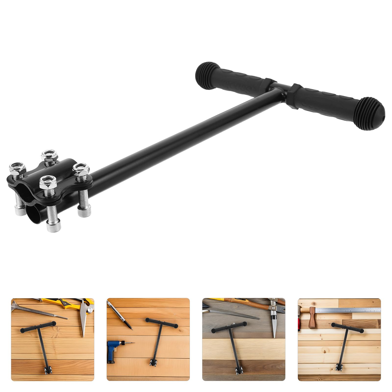 BESPORTBLE Kinderwagen Griffverlängerung aus Edelstahl 45cm Durchmesser Ergonomischer Ersatzgriff für Bollerwagen und Einkaufswagen Einfache Montage für Eltern bei Spaziergängen