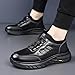 WUBENHUANSHOE Spring 2025 Men's Fashion Outdoor Sports Casual Shoes Anti-Slip Wear-Resistant Mountain Climbing Work Shoes Versatile Comfortable (Black,9.5)