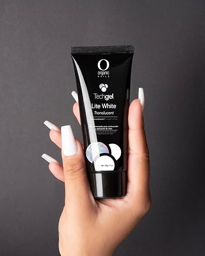 Organic Nails Techgel Lite Blanco 60G / 2 oz