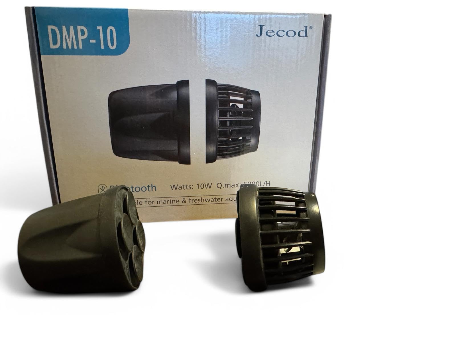 Bomba Inteligente para Acuario Jebao DMP-10 – 5000 L/h, Sin Cables, Control por App/Bluetooth/WiFi y Manual, 24 V DC, Silenciosa y de Bajo Consumo para Agua Dulce y Salada