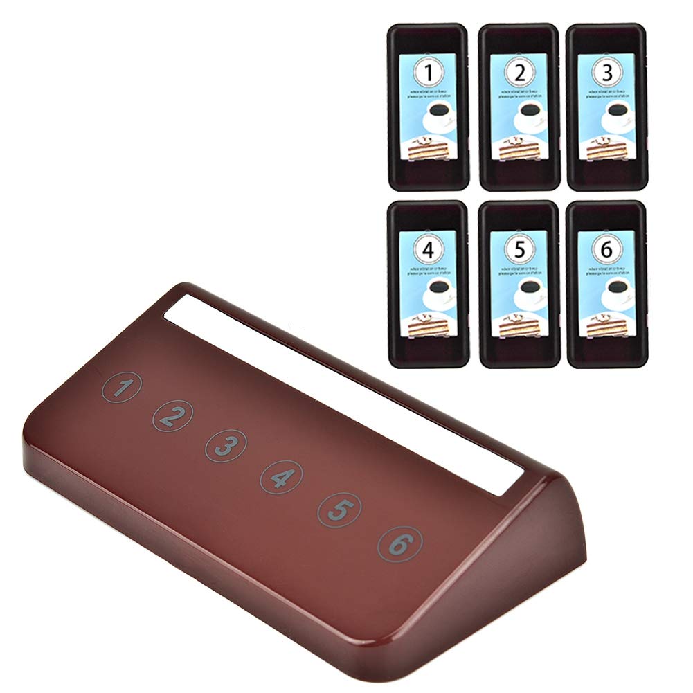 Buy Restaurant Pager System with Six Pagers Wireless Paging System