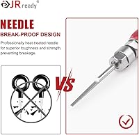 Vista 3 de JRready ST5258 Kit de herramientas extractoras de pines eléctricos con 6 puntas de repuesto para conectores AMP/Metri Pack/TE/JST/Deutsch