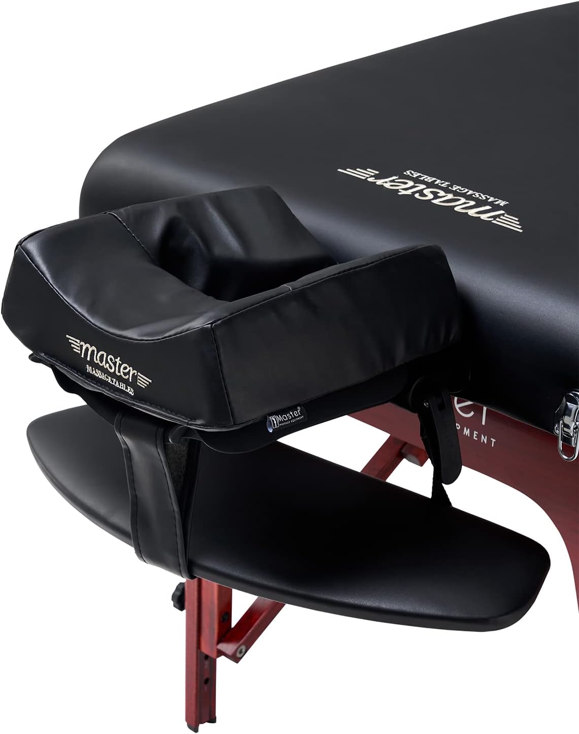 Master Massage 31" Montclair Salon Spa Beauty Therma Top Best Portable Heated Folding Massage Table Bed Couch Package for Facial Tattoo, Black Color with Memory Foam