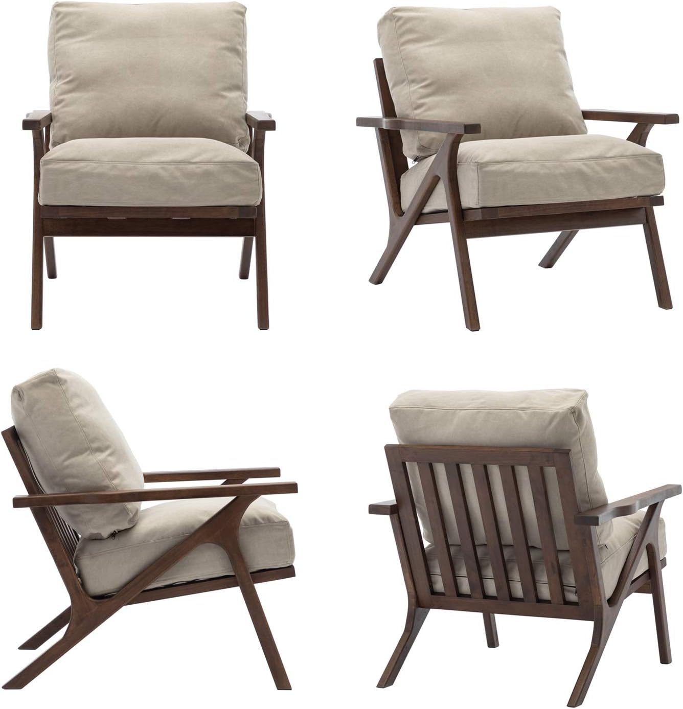 Buy Cimota Mid Century Modern Accent Chair Upholstered Armchair Comfy Lounge Chair Indoor Arm Chair For Bedroom Living Room Buy Cimota Mid Century Modern Accent Chair Upholstered Armchair Comfy Lounge Chair Indoor Arm Chair For Bedroom Living Room