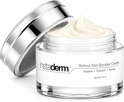 Retinol Skin Booster Cream- Age-Defying formula That Visibly Reduce The appearance of Fine Lines & Wrinkles. Improve Firmness, Elasticity, Thickness Of The Skin & Evens skin Tone.