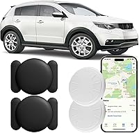 HONGTOPH 2PCS Magnetic GPS Tracker for Vehicles - Real-Time Apple Find My Tracking, No Monthly Fee, Waterproof Hidden Car Tracker