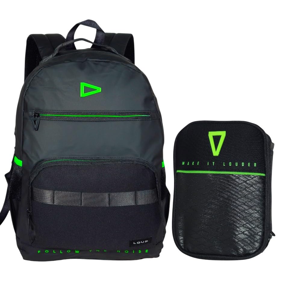 Kit Mochila Costas Loud Estojo Box Casual Gamer Moderno Premium