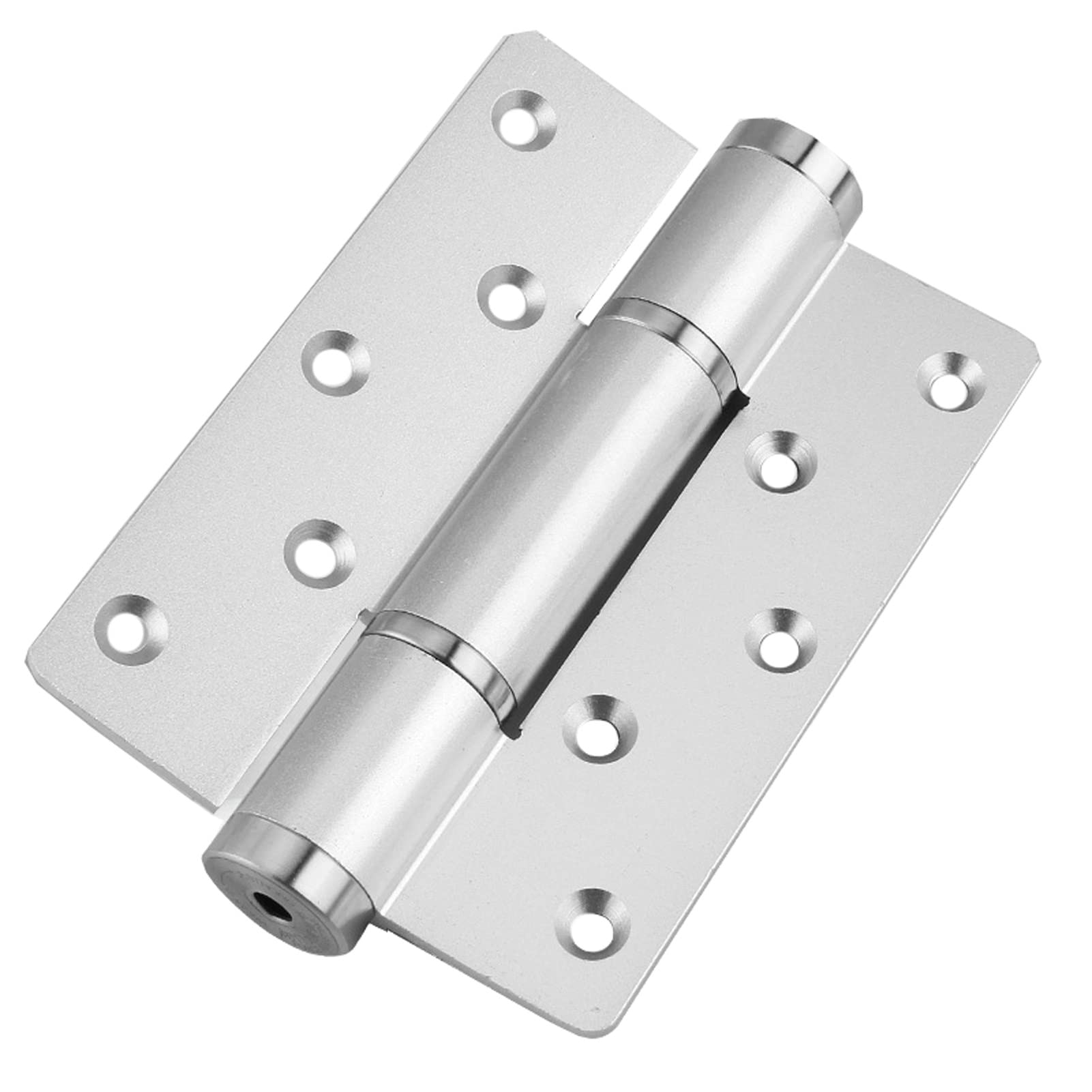 Shundeed Silver Multi-Function Invisible Door Hinges, Hydraulic Buffer Automatic Door Closing With Door Closers Spring Hinges Concealed Door Hinges(Silver)