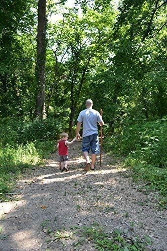 Miniatura 7 de Creation Carvings - Bastón de senderismo y bastón de nogal, hasta 60 pulgadas de alto