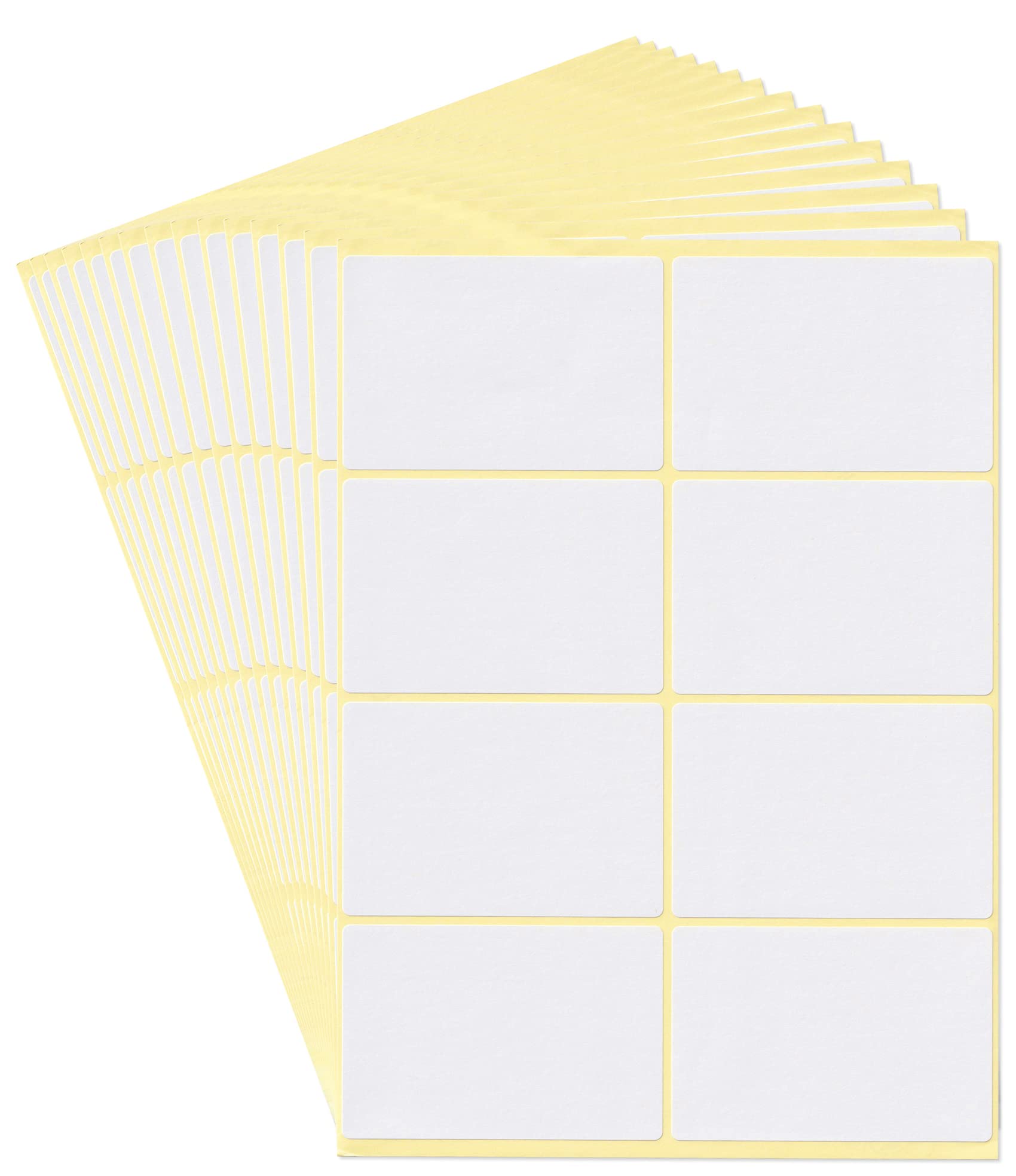 dealzEpic - Self-Adhesive Writable Blank Paper Label Stickers - 50x75mm
