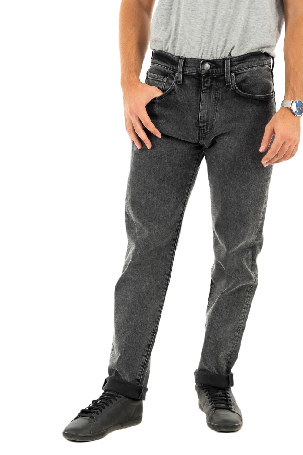 Levi's Men's 502 Taper Jeans, Overnighter, 33W / 32L
