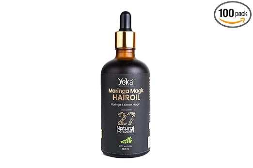 Yeka 100% Natural Moringa Herbal Hair Oil 100ml - Pack of 1