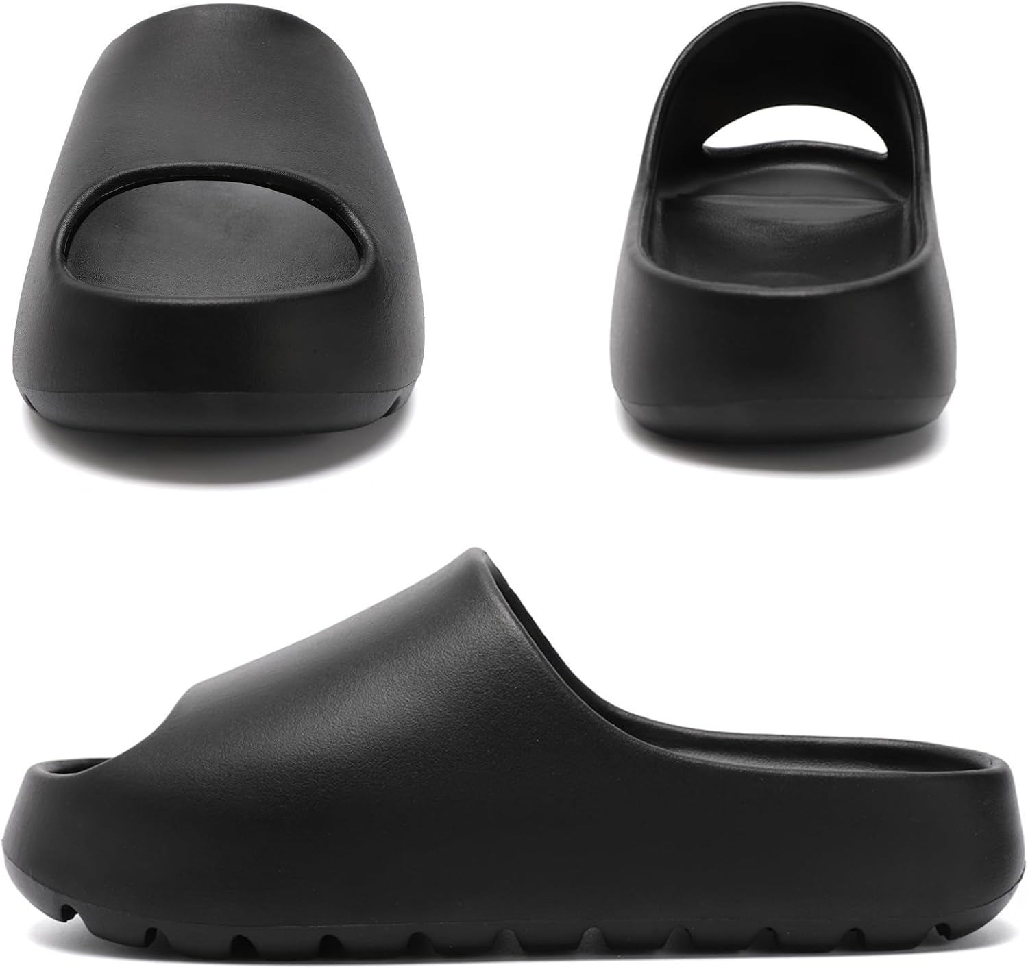 Cloud Slides for Women Men, Recovery Womens Pillow Slides,EVA Anti-Slip shower shoes,Thick Sole Open Toe Garden Shoes,men's sandals,mens slippers for Indoor and Outdoor Size - Image 4
