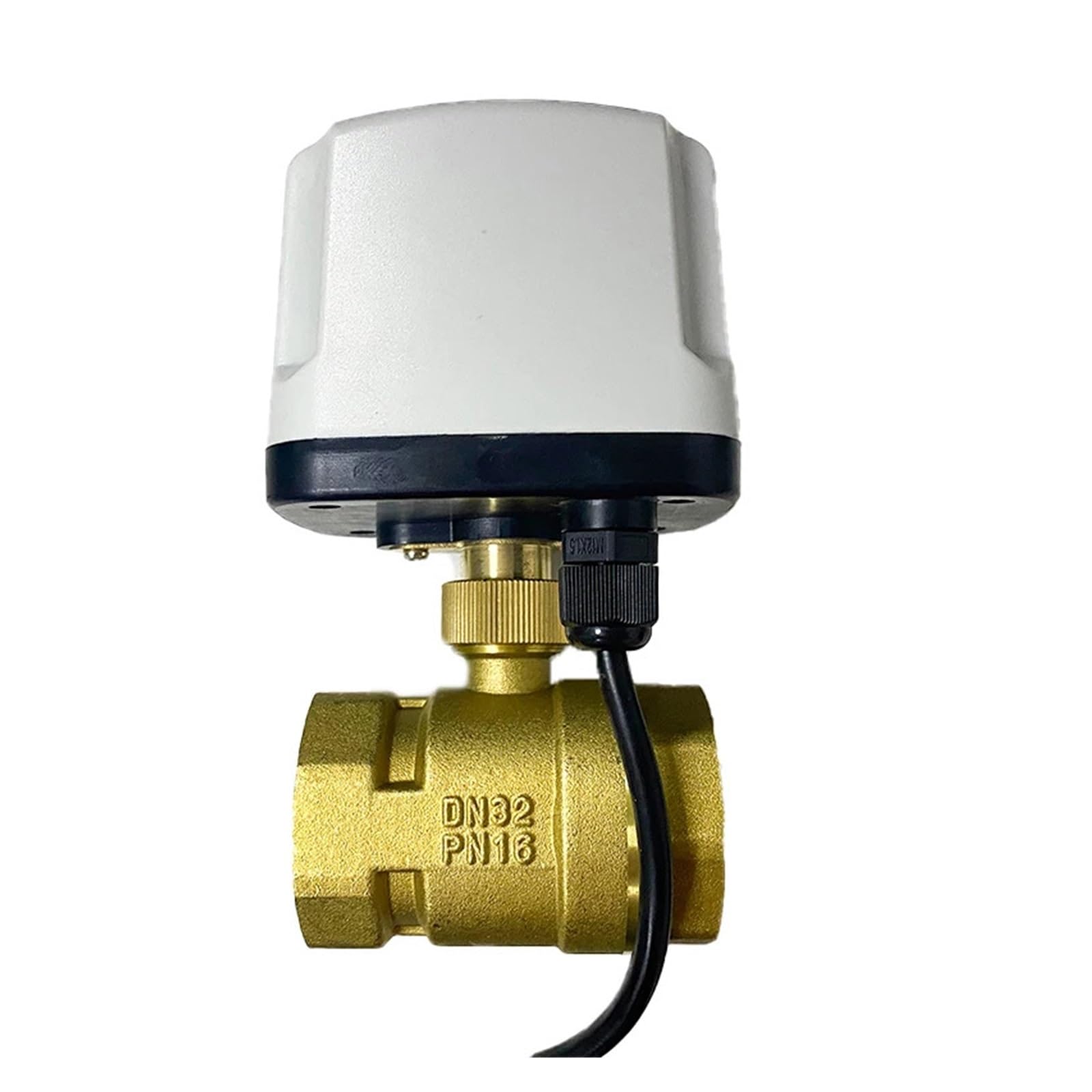 Vanne électrique en laiton 1-1/4 pour automatiser l'arrosage de jardin et la piscine