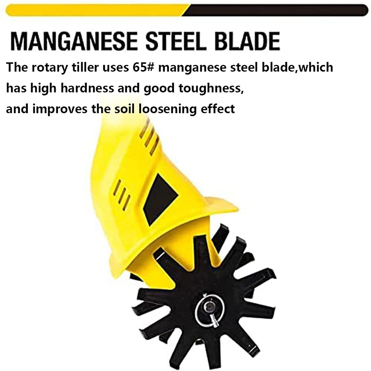 Buy Electric Small Rotavator,Garden Tiller, 20V Electric Cordless Hand