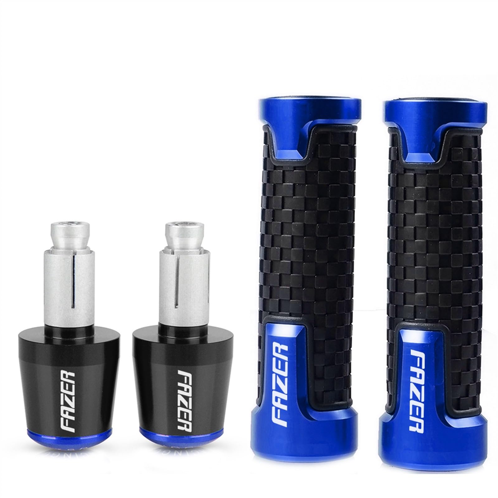 Poids du guidon moto bleu pour Yamaha FZ1 FZ6 FZ8 FZR1000