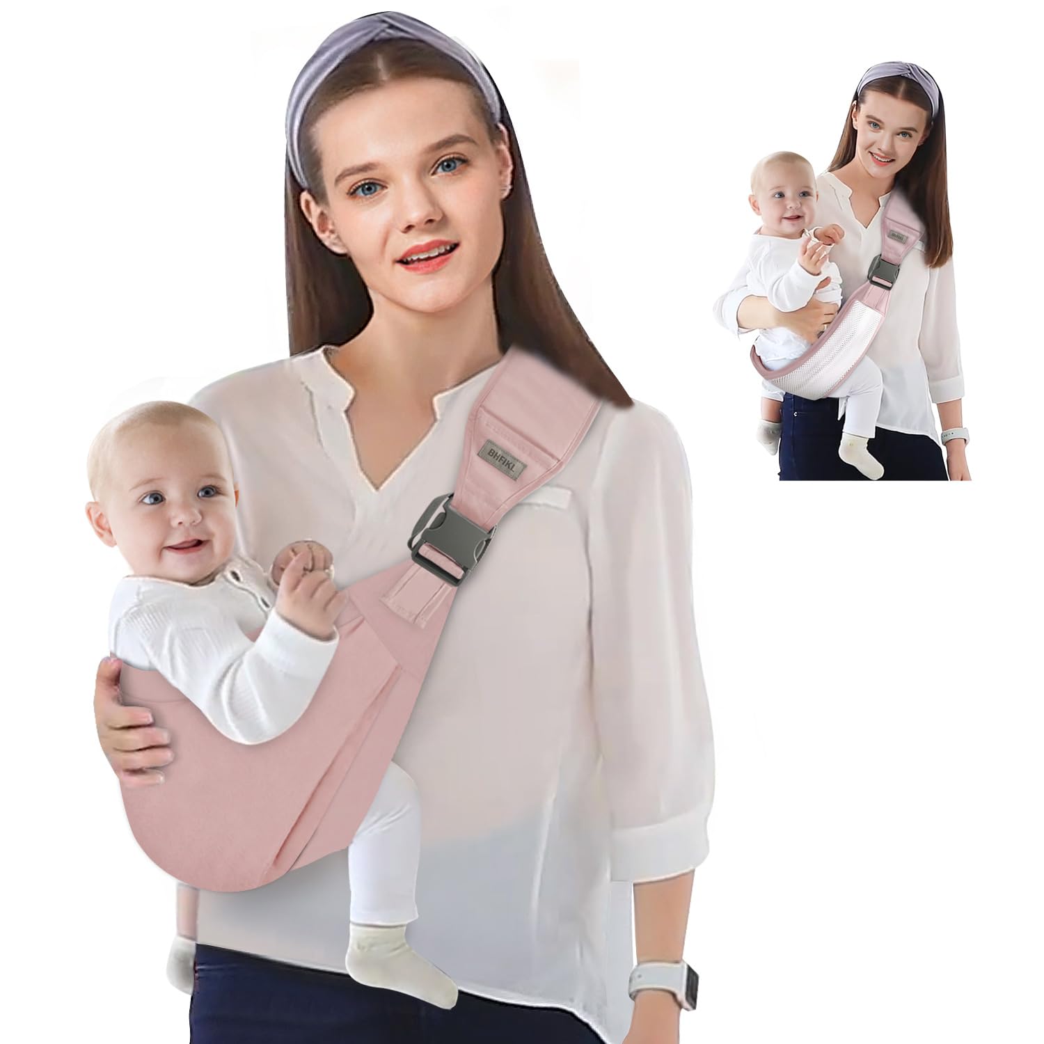 Baby Sling Carrier, Adjustable One Shoulder LaborSaving