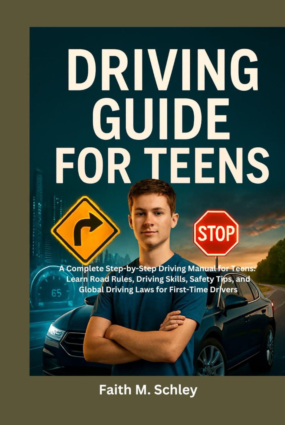 Driving Guide for Teens: A Complete Step-by-Step Driving Manual for Teens: Learn Road Rules, Driving Skills, Safety Tips, and Global Driving Laws for First-Time Drivers