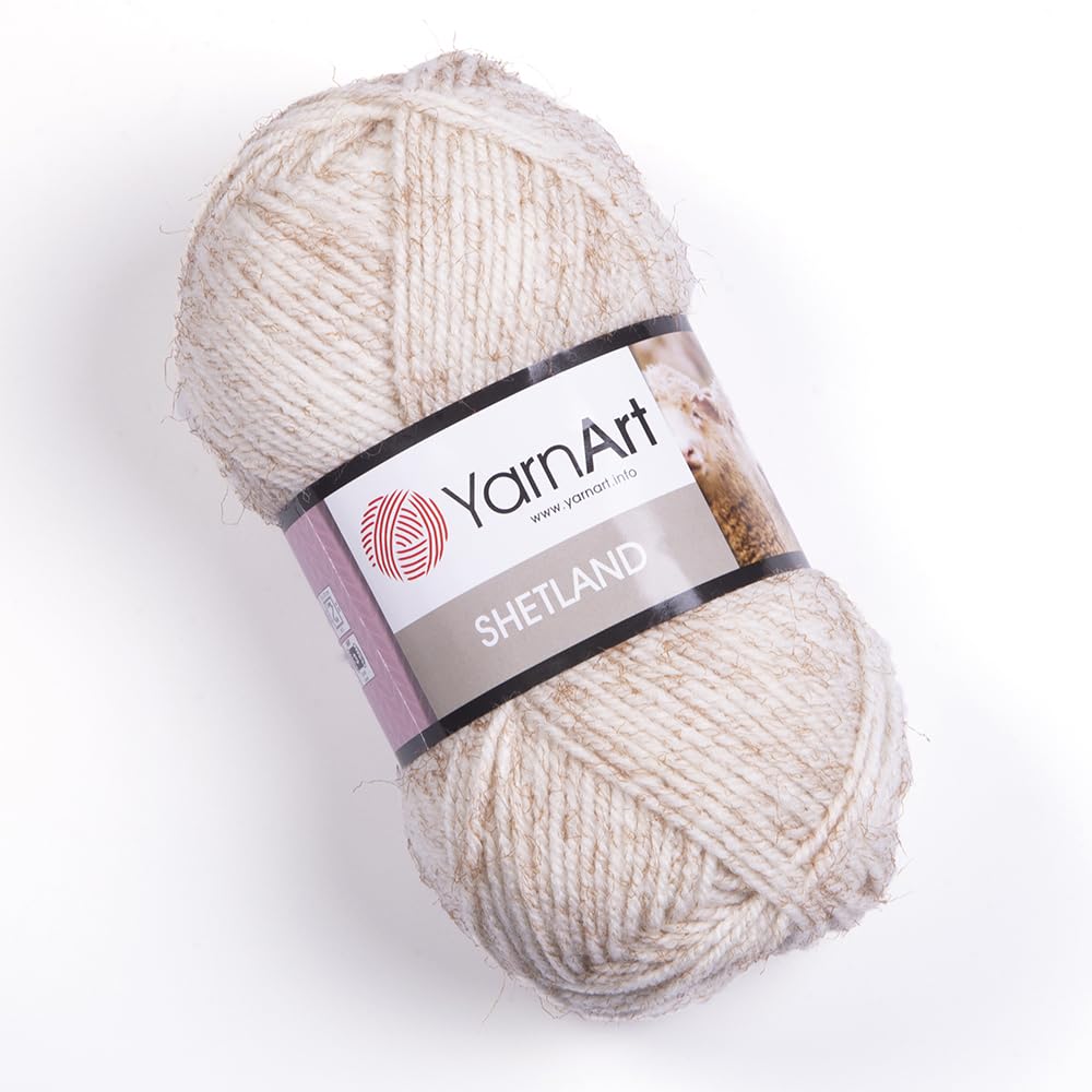 YarnArt El Örgü İpi SHETLAND, 535-A, 5x100 gr