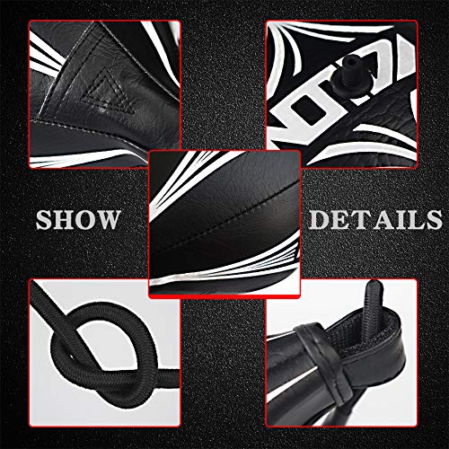 image for Double End Speed Bag Workout，Exercise Boxing Ball，PU Leather Boxin