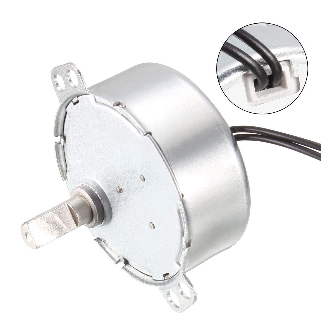 sourcing map Sincrónico Sincronizar Motor AC 220-240V 4W 10-12RPM/MIN 50-60Hz CCW para Hecho Mano, Modelo o Guía Motor