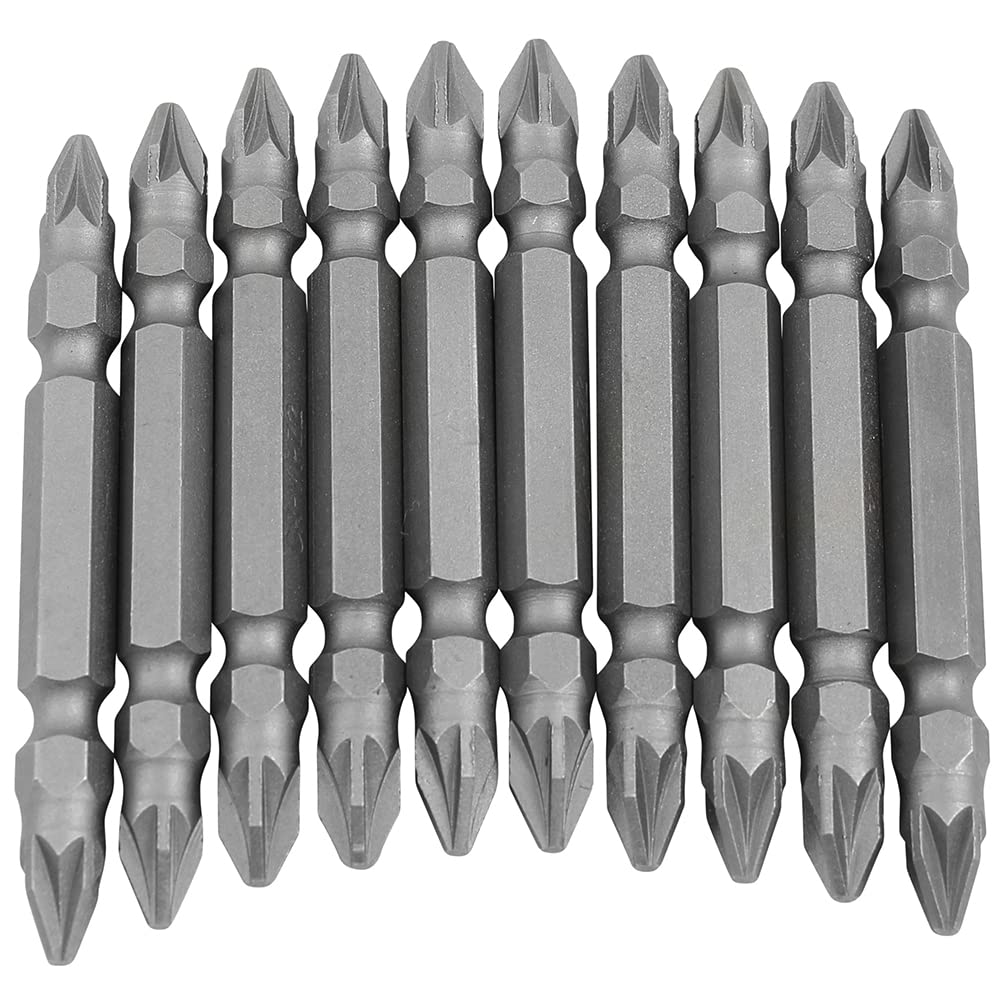 Dekton 10Pack Crv 65mm Double Ended Pz2 Bit Set. from B&Q