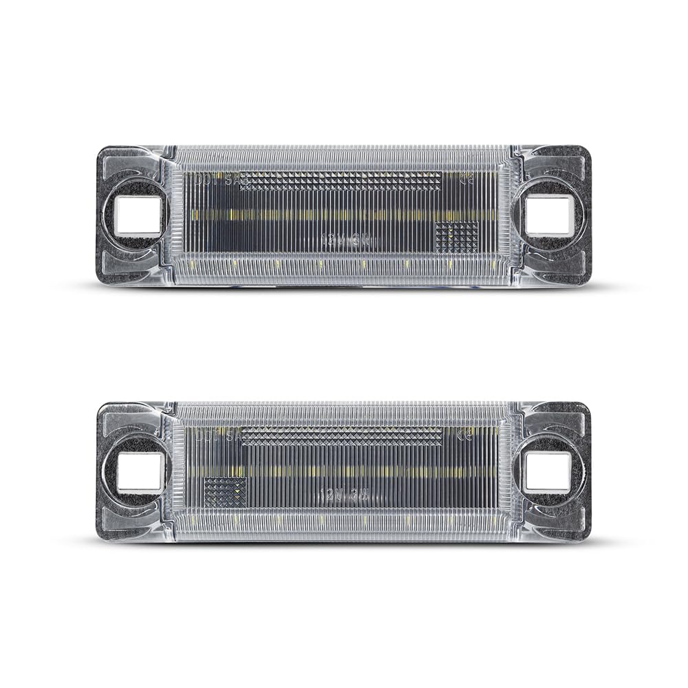 2 Stück LKW-Ladeflächen-Frachtlicht, eingebaut in Canbus-Auto, weiße Kofferraumlampe mit Draht, optional for Dodge RAM 1500 2500 2016–2018(The light)
