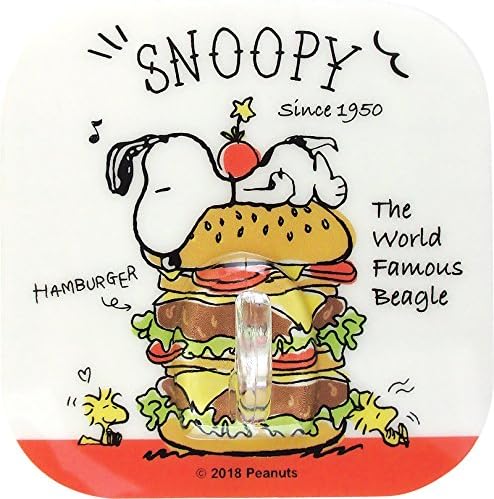 Amazon Co Jp ティーズファクトリー フック ハンバーガー スヌーピー キャラシートフック Sn hb ホーム キッチン