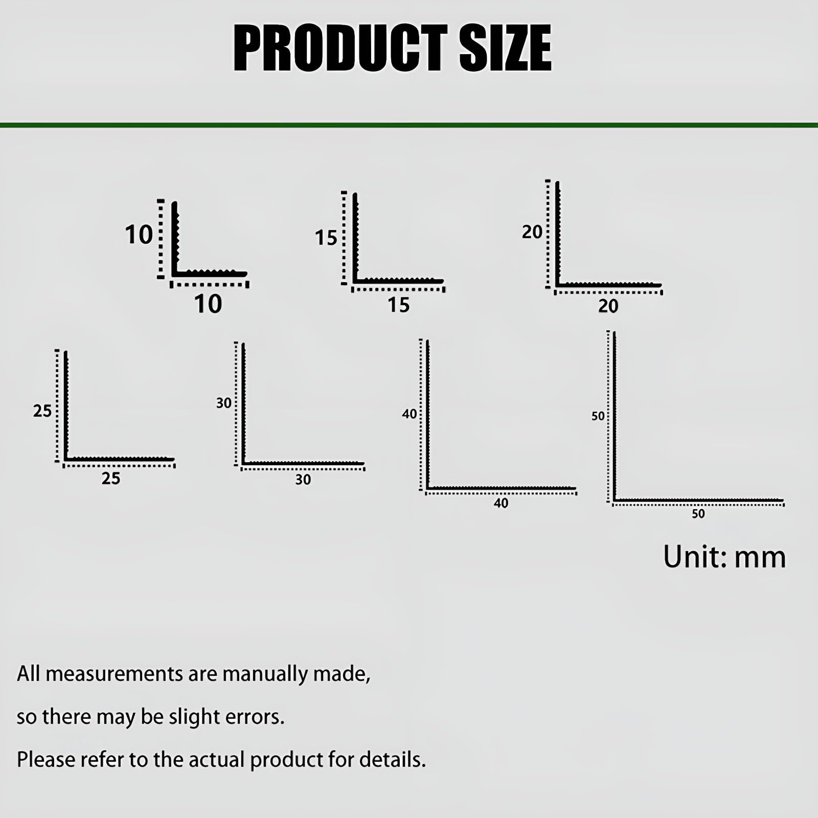 3 protectores de bordes de aluminio para azulejos, paredes y muebles, ideales para el hogar, la oficina y espacios comerciales (estilo 1,40 x 40 mm)