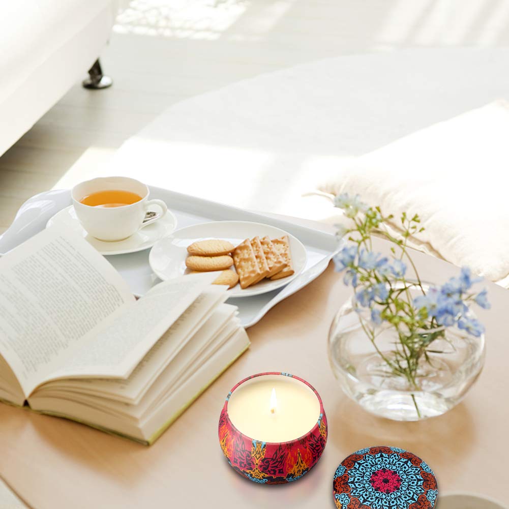 Candele Profumate Alla Soia - 12 Fragranze, Per Aromaterapia E Decorazione - Foto 8