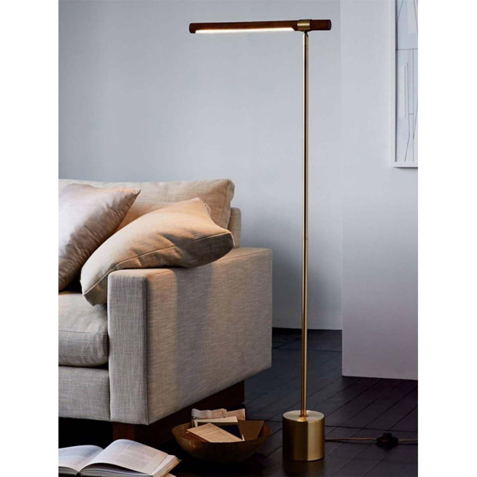 Soggiorno Lampada da Terra Moderna Minimalista in Metallo