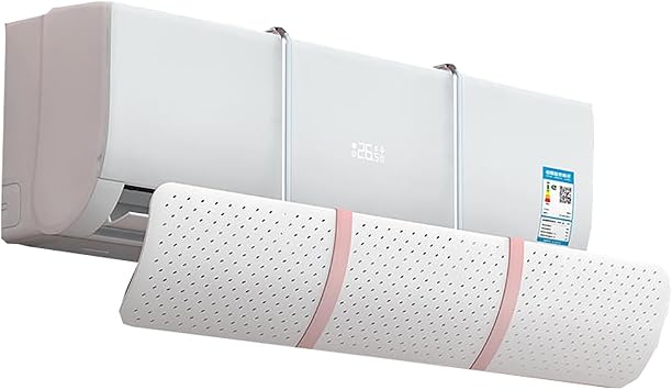 Adjustable Air Conditioner Deflector, Flow Deflector, Adjustable AC Air Deflector, Vent Deflectors Color Pink