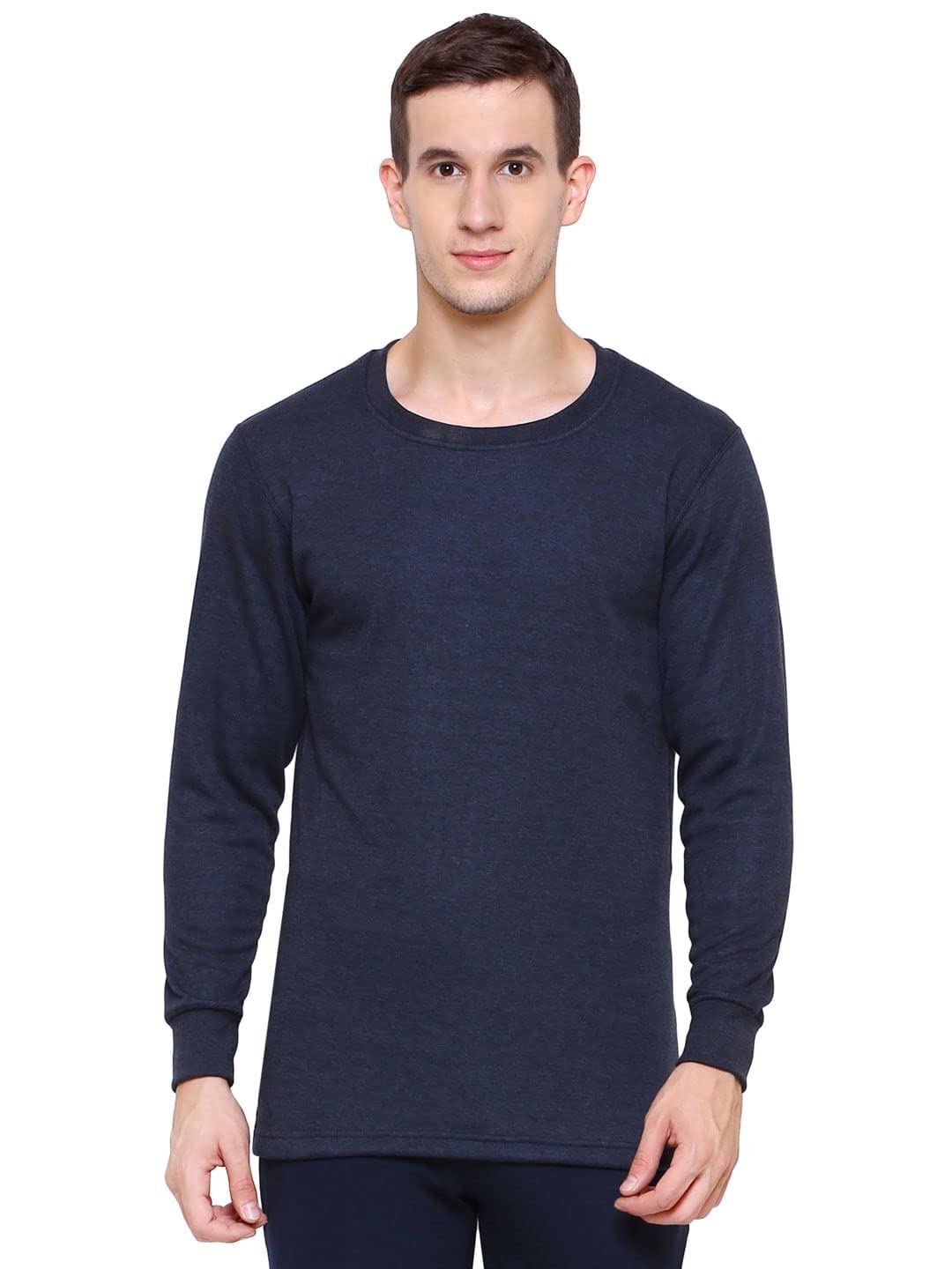 BODYCARE Heat Max Men's Fleece Slim Fit Thermal Tops Round Neck Full Sleeves Pack Of 1-image-23