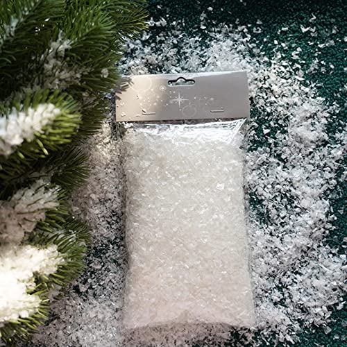 Neve falsa para árvore de Natal - Pó de Neve de Natal Neve Seca - Decorações de neve artificial para