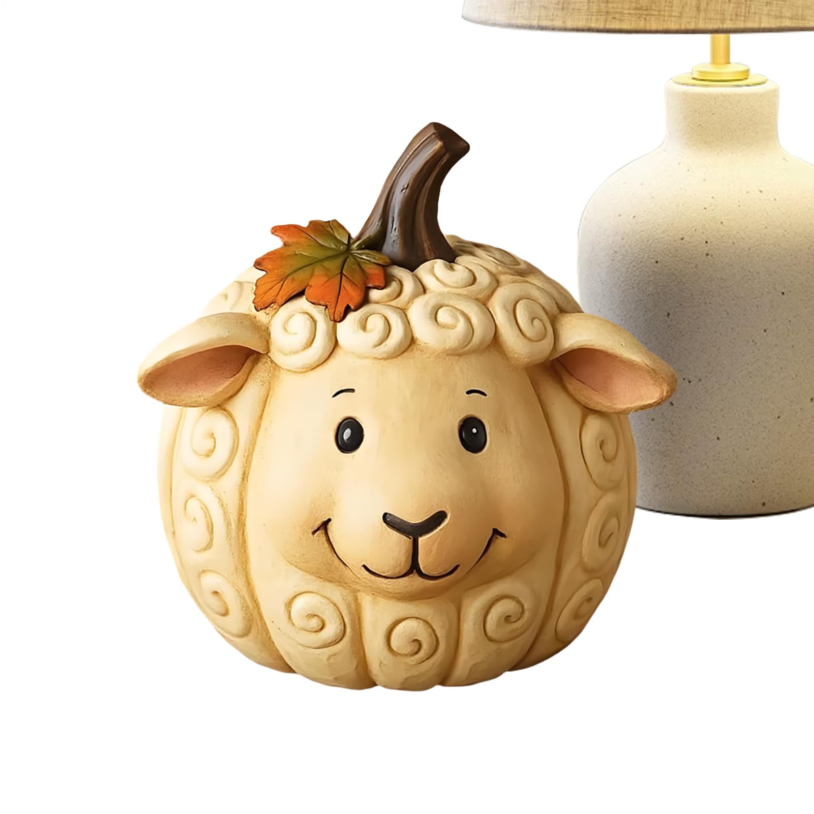 Figurines d'animaux de citrouilles d'automne pour déco de Thanksgiving