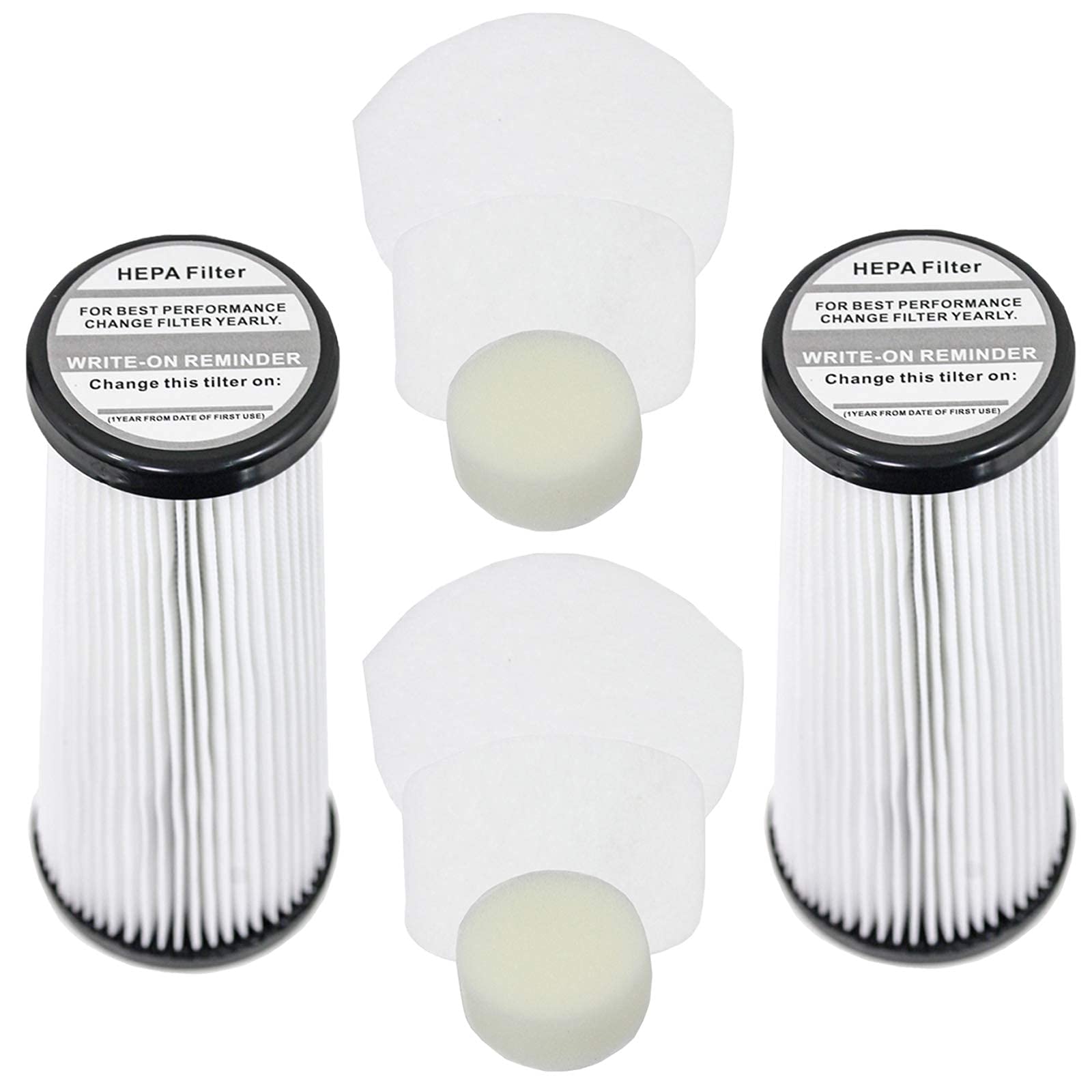 Spares2go Kit Filtri HEPA Per Aspirapolvere Vax Swift E TurboForce: 2 Filtri + 6 Secondari (manutenzione)