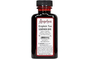 Angelus English Tan Leather Dye: Transform Your Leather Goods