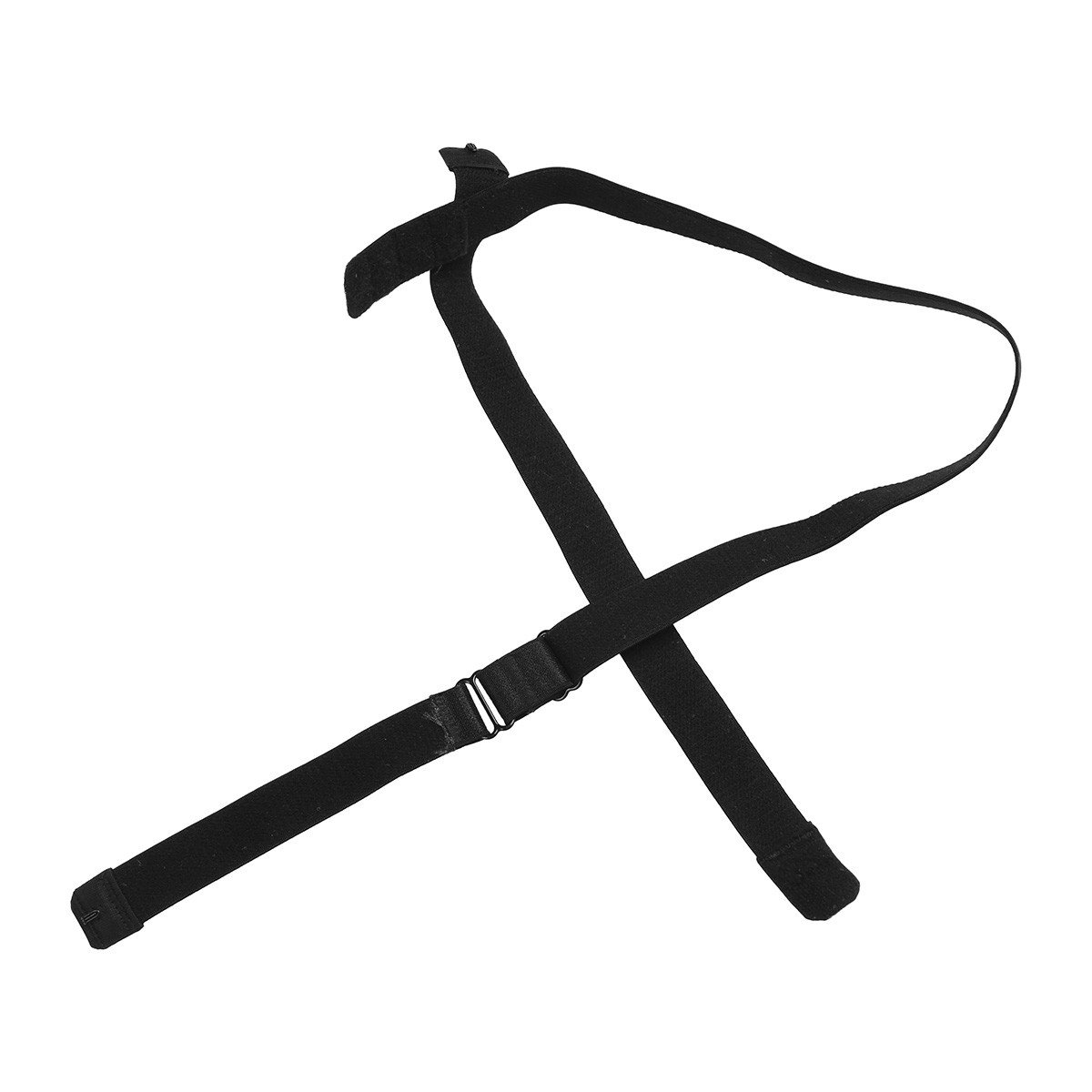 TiaoBug Women Adjustable Low Back Bra Converter 3 Hooks Strap Extender for Backless Dresses Tops Black One Size