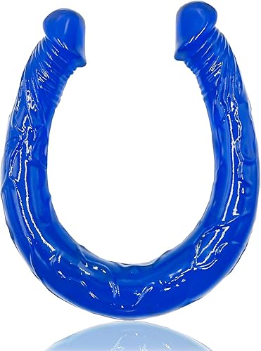 Miniatura 15 de Consoladores sexuales súper largos de doble extremo, de 18.1 pulgadas, juguetes sexuales, suaves y flexibles, consoladores de doble cara para pene