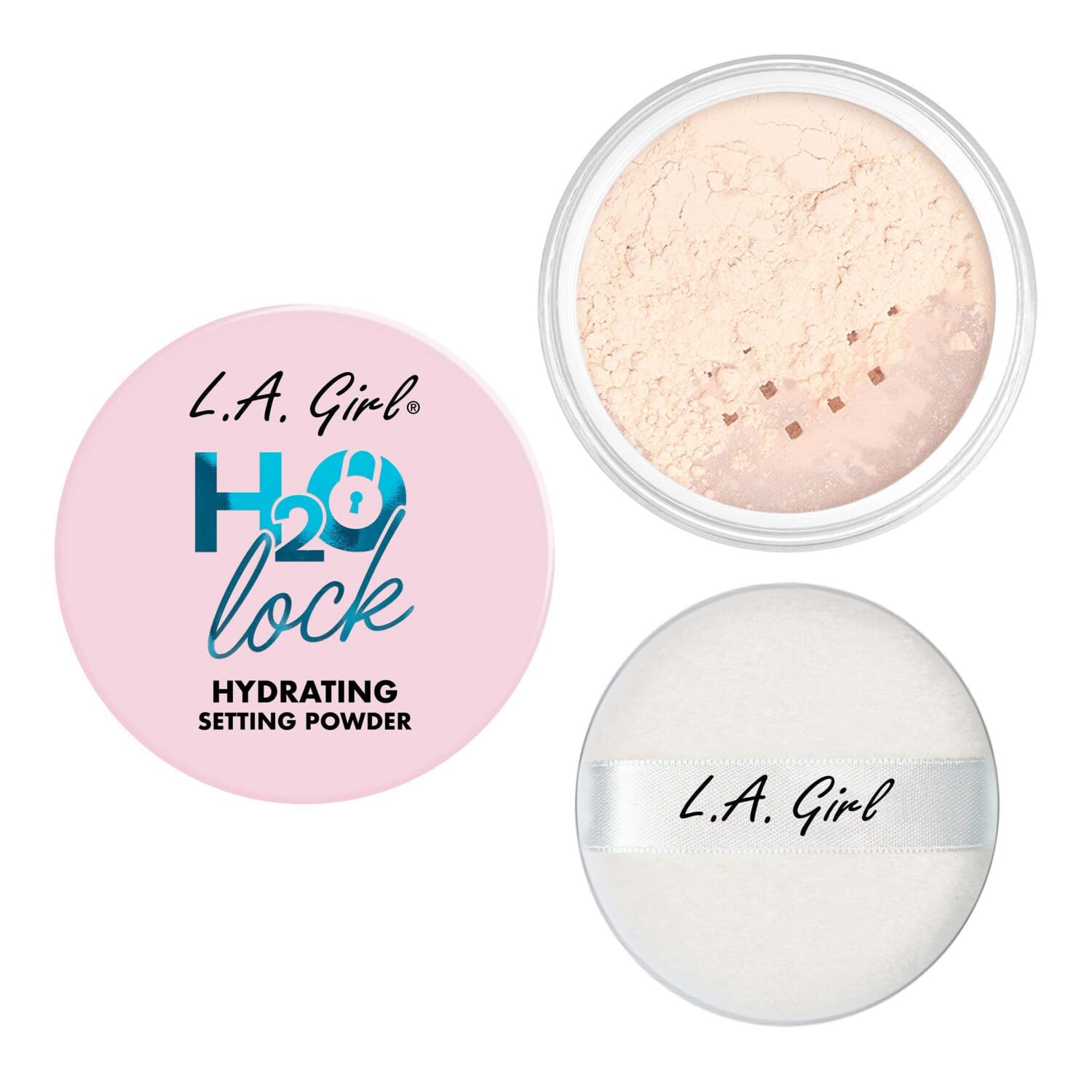 Amazon.com : L.A. Girl H20 Lock Hydrating Setting Powder, H20 Lock
