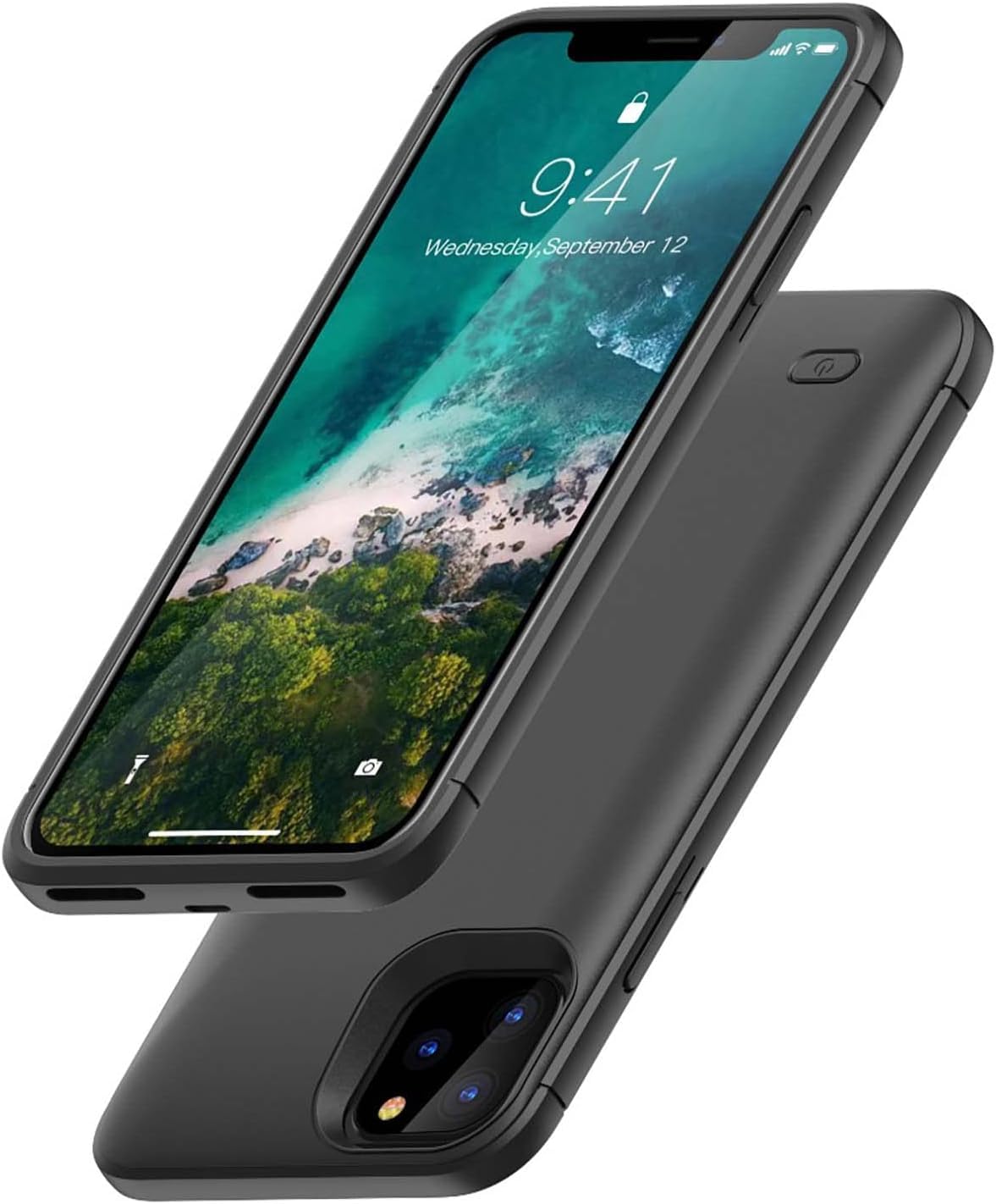 ELLENNE COVER BATTERIA per IPHONE 6-6S - 7-8 - SE - RICARICABILE 5200mAh | COVER CON BATTERIA INTEGRATA COMPATIBILE PER IPHONE 6-6S - 7-8 - SE - CUSTODIA RICARICABILE RICARICABILE 5200mAh