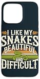 Difficult Green Tree Python Case for iPhone 15 Pro Max