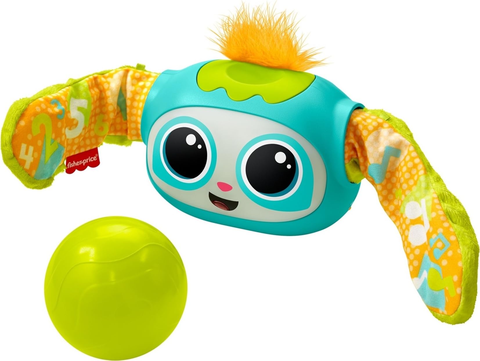 Fisher-Price Rollin' Rovee, Giocattolo interattivo con Musica, luci e contenuti didattici per Bambini dai 6 Mesi ai 5 Anni
